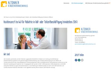 Screenshot von www.arbeiten-am-akk.de